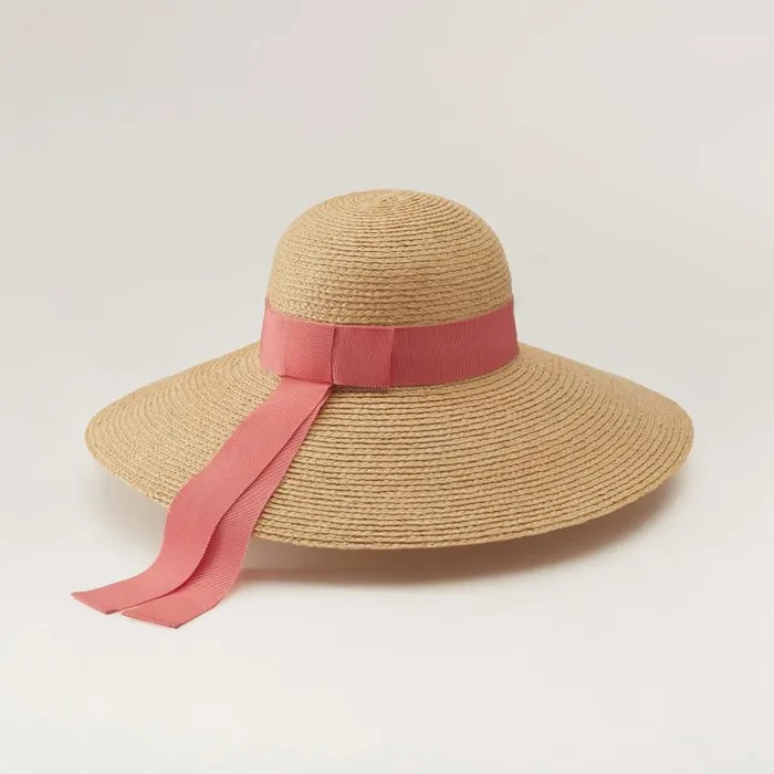 Hats UPF 50 Helen Kaminski Cori Natural Pomelo