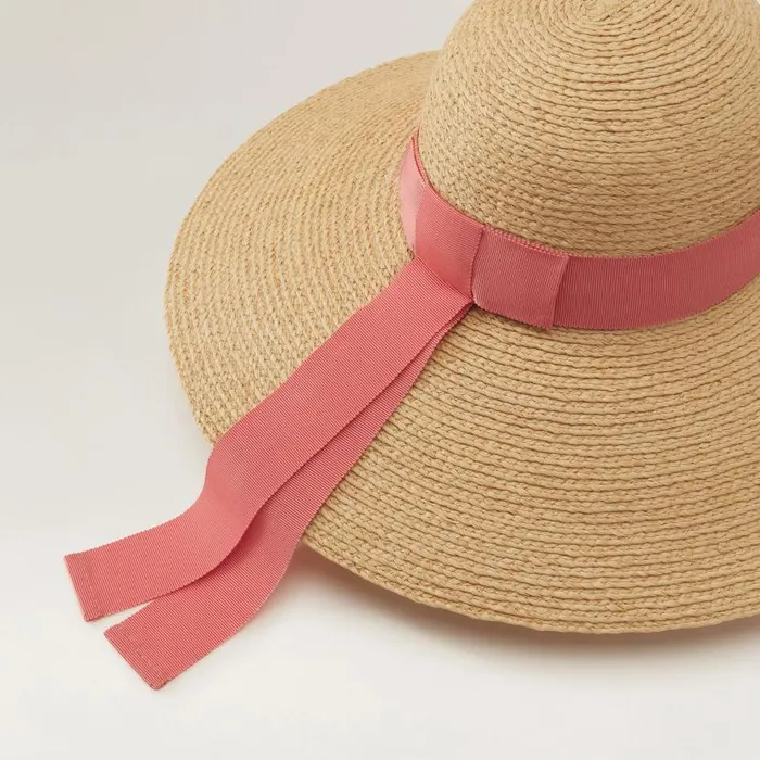 Hats UPF 50 Helen Kaminski Cori Natural Pomelo