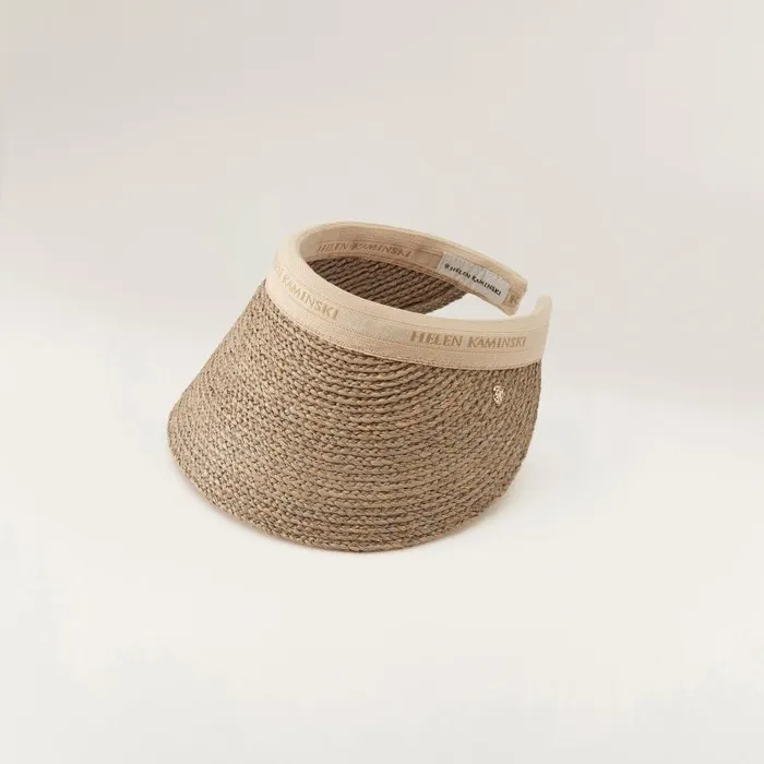 Hats Visors Helen Kaminski Bianca 12 Eclipse Melange Natural Logo