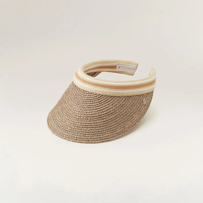 Hats Visors Helen Kaminski Bianca Eclipse Melangenougat Stripe