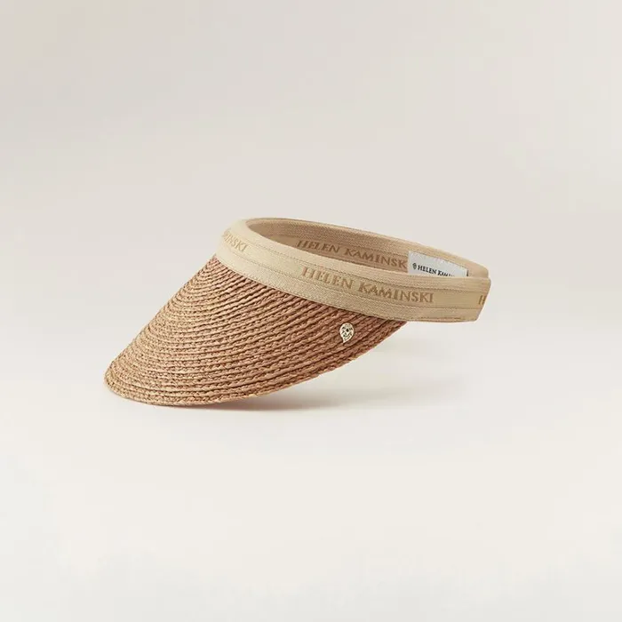 Hats Visors Helen Kaminski Bianca Nougatnatural Logo