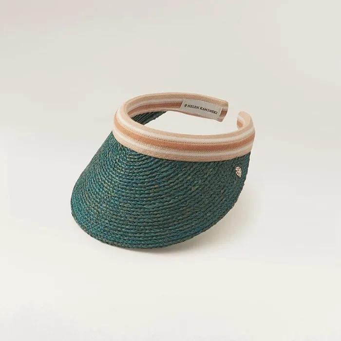 Hats Visors Helen Kaminski Bianca Palm Leafnougat Stripe