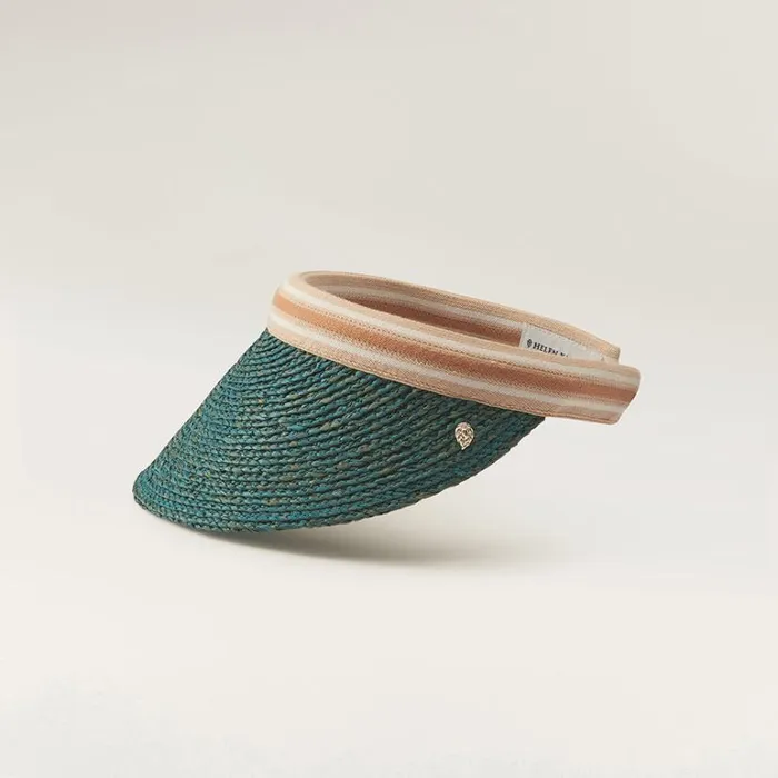 Hats Visors Helen Kaminski Bianca Palm Leafnougat Stripe