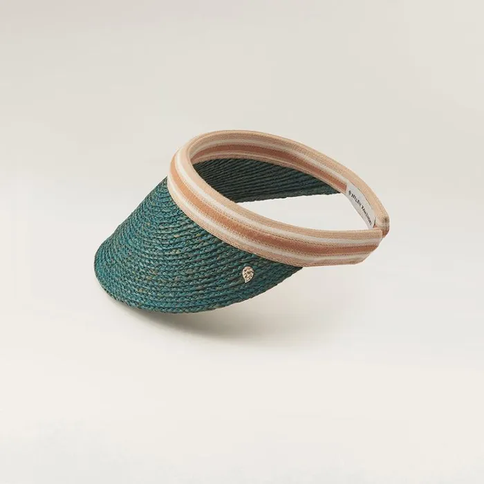 Hats Visors Helen Kaminski Bianca Palm Leafnougat Stripe