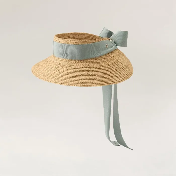 Hats Visors Helen Kaminski Sabina Natural Chalk Blue
