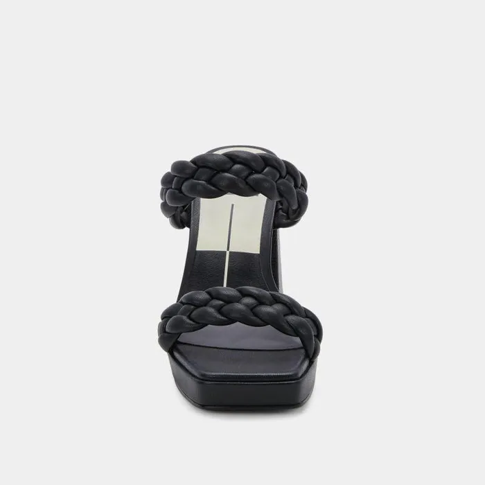 Heels Shop Dolce Vita Ashby Platform Heels Black Stella Black Stella Heeled Sandals Black Stella