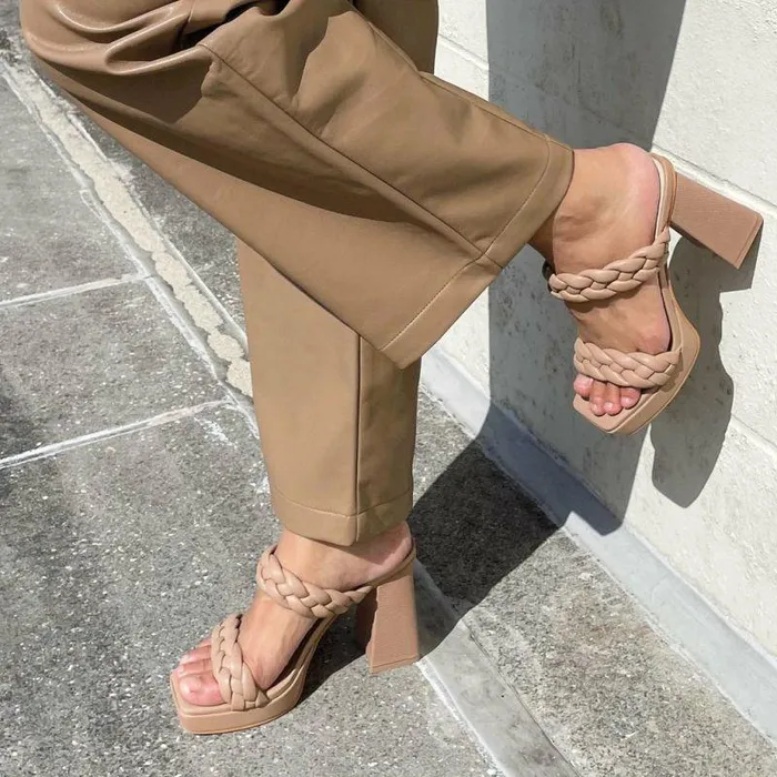 Heels Shop Dolce Vita Ashby Platform Heels Cafe Stella Cafe Stella Heeled Sandals Cafe Stella