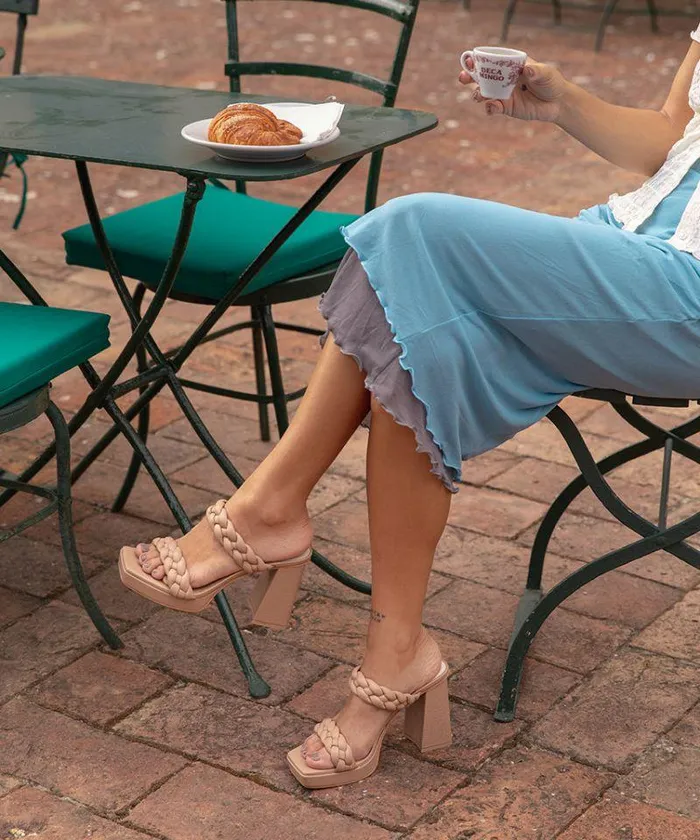 Heels Shop Dolce Vita Ashby Platform Heels Cafe Stella Cafe Stella Heeled Sandals Cafe Stella