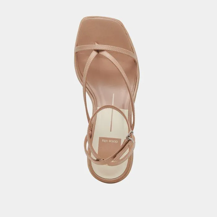 Heels Shop Dolce Vita Banita Sandals Cafe Leather Cafe Leather