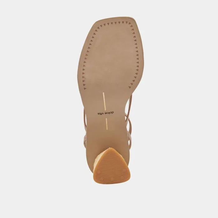 Heels Shop Dolce Vita Banita Sandals Cafe Leather Cafe Leather