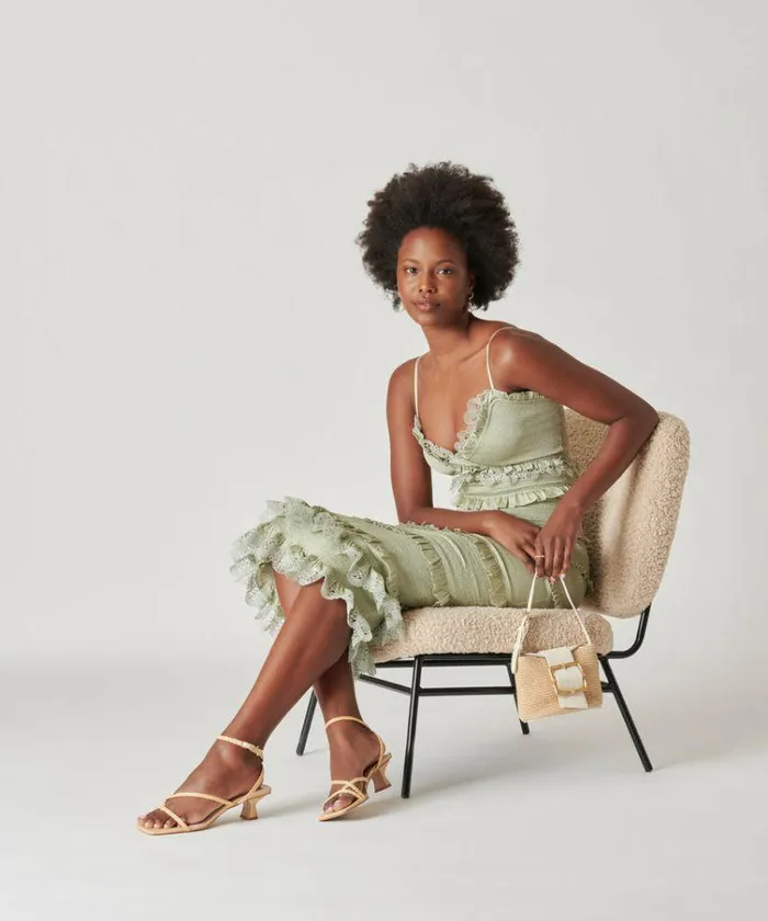 Heels Shop Dolce Vita Baylor Heels Natural Leather Natural Leather Heeled Sandals Lt Natural Raffia
