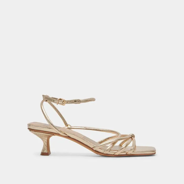 Heels Shop Dolce Vita Bev Wide Heels Gold Metallic Leather Women039s Wide Leather Heels Gold Metallic Leather