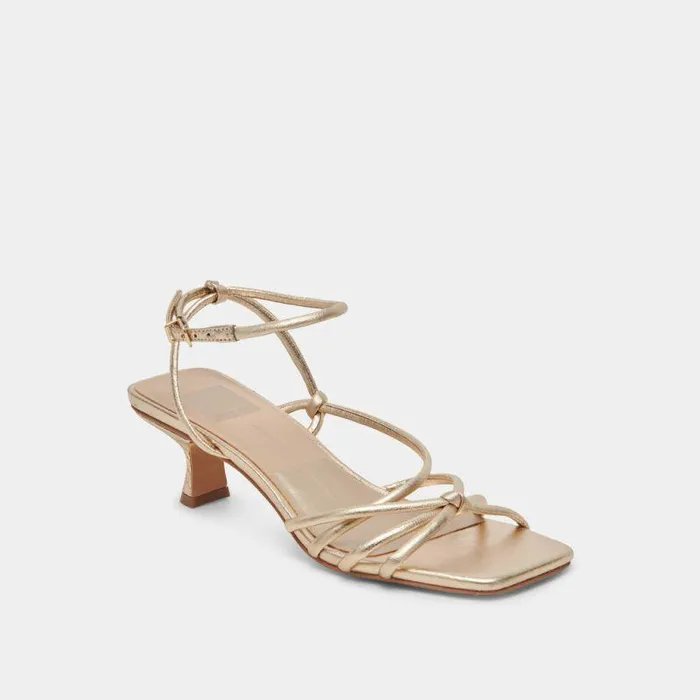 Heels Shop Dolce Vita Bev Wide Heels Gold Metallic Leather Women039s Wide Leather Heels Gold Metallic Leather