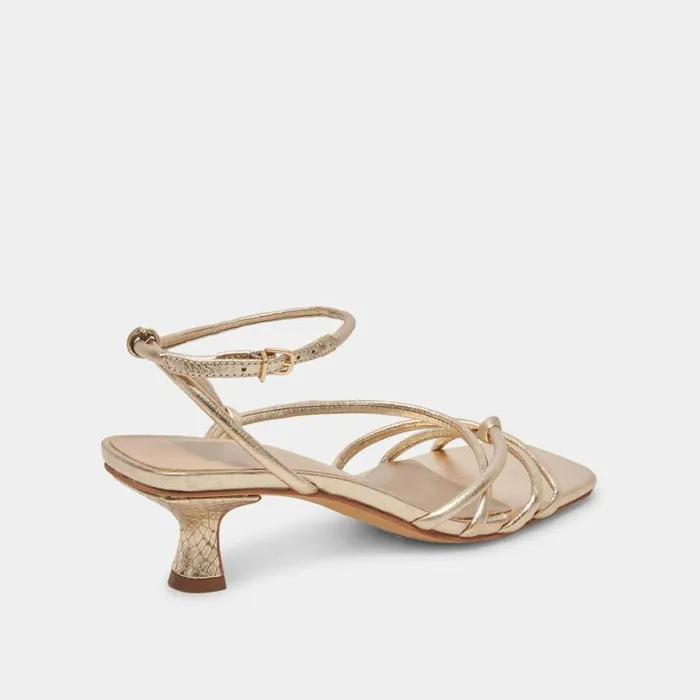 Heels Shop Dolce Vita Bev Wide Heels Gold Metallic Leather Women039s Wide Leather Heels Gold Metallic Leather