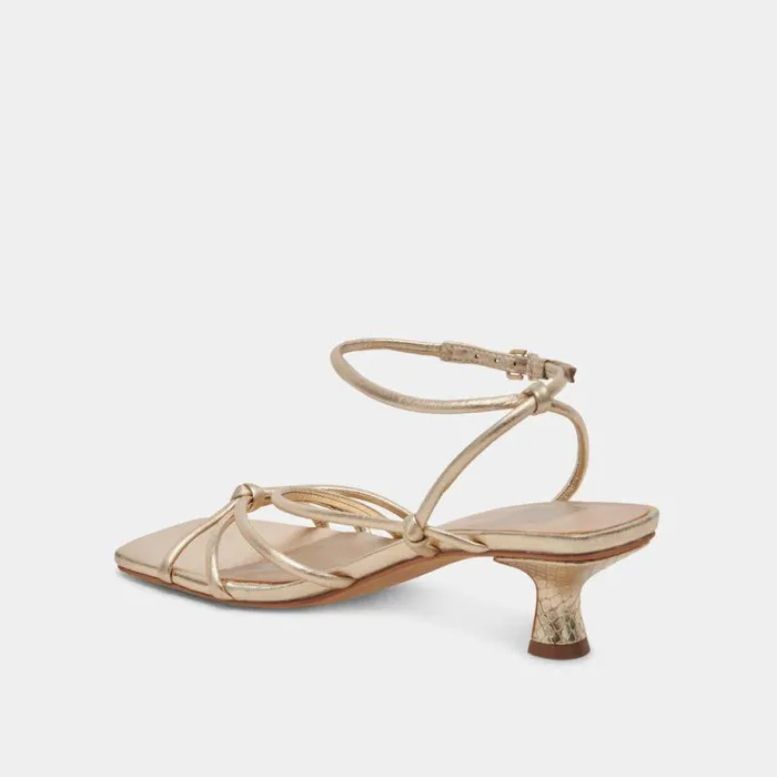 Heels Shop Dolce Vita Bev Wide Heels Gold Metallic Leather Women039s Wide Leather Heels Gold Metallic Leather