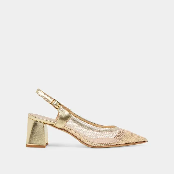 Heels Shop Dolce Vita Blondi Heels Blush Multi Mesh Blush Multi Mesh
