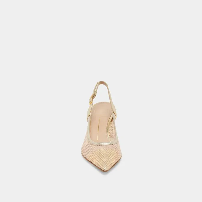 Heels Shop Dolce Vita Blondi Heels Blush Multi Mesh Blush Multi Mesh