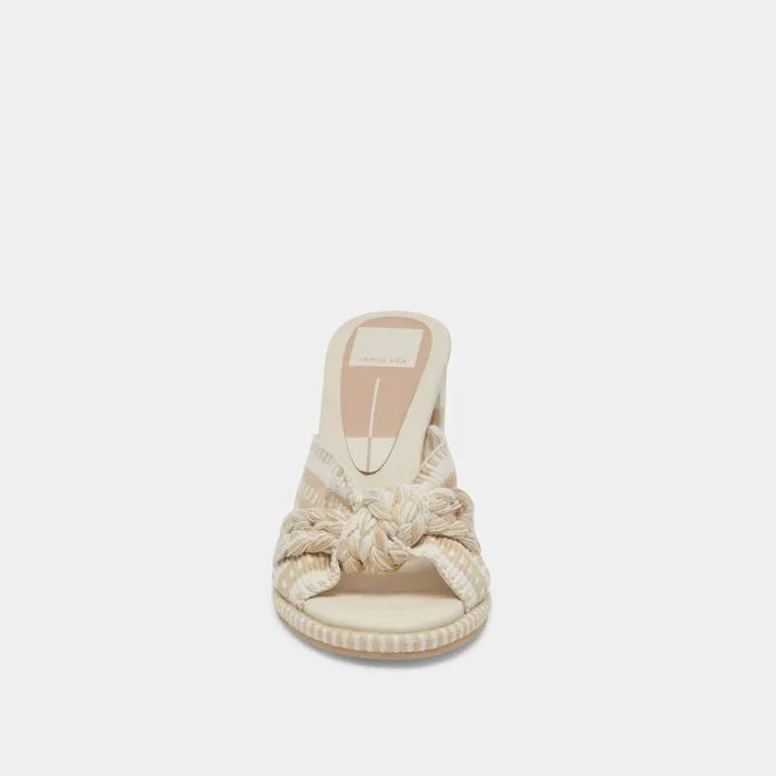 Heels Shop Dolce Vita Brilah Heels Natural Multi Woven Natural Multi Woven