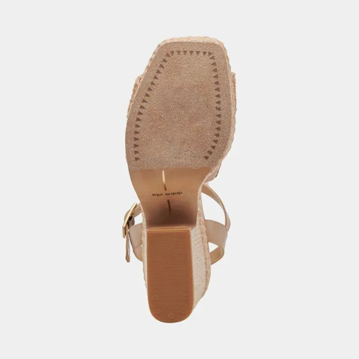 Heels Shop Dolce Vita Cale Heels Lt Natural Raffia Lt Natural Raffia
