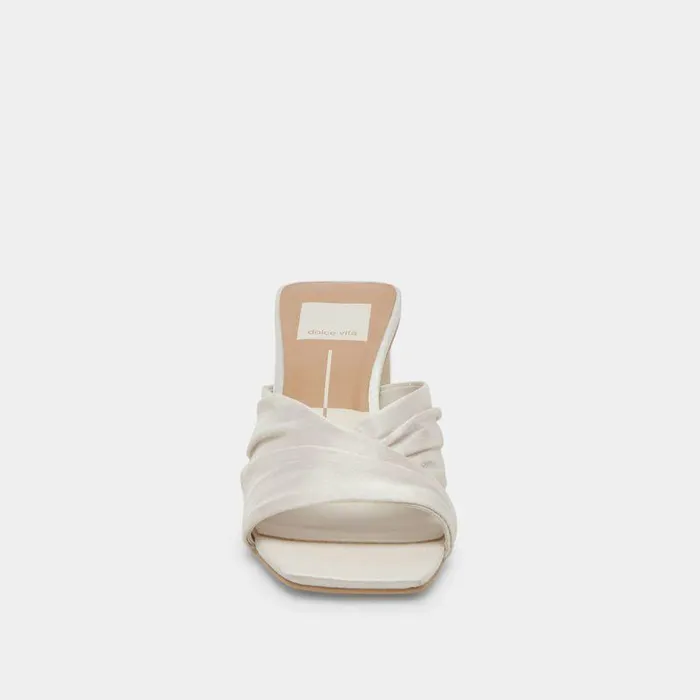 Heels Shop Dolce Vita Carlan Heels Off White Silk Off White Silk