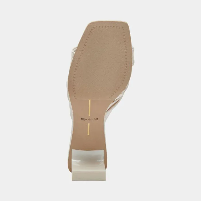 Heels Shop Dolce Vita Carlan Heels Off White Silk Off White Silk
