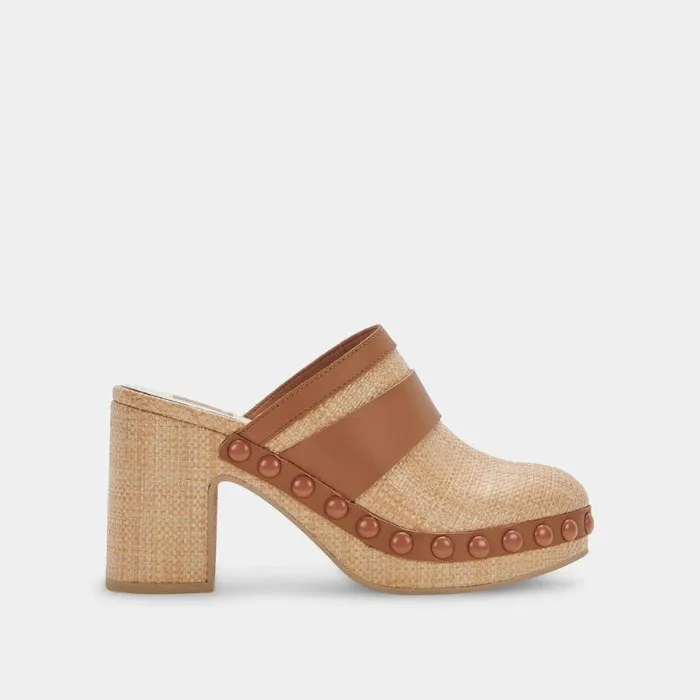 Heels Shop Dolce Vita Carmac Heels Lt Natural Raffia Lt Natural Raffia