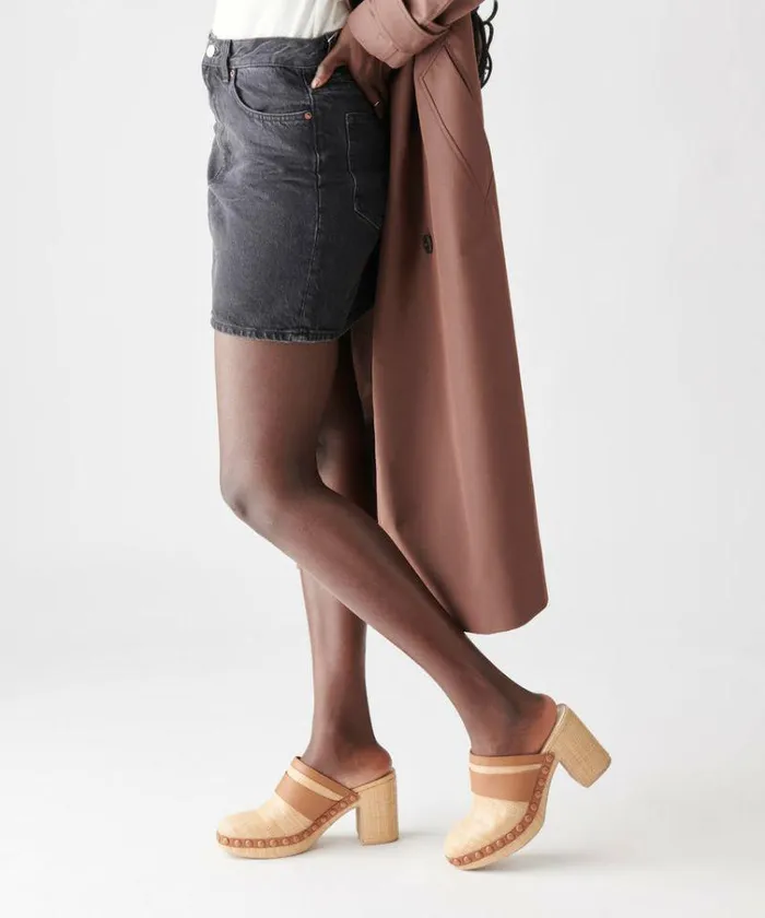 Heels Shop Dolce Vita Carmac Heels Lt Natural Raffia Lt Natural Raffia