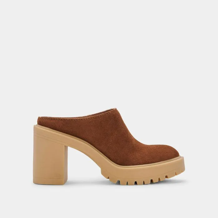 Heels Shop Dolce Vita Carry Heels Camel Suede Camel Suede