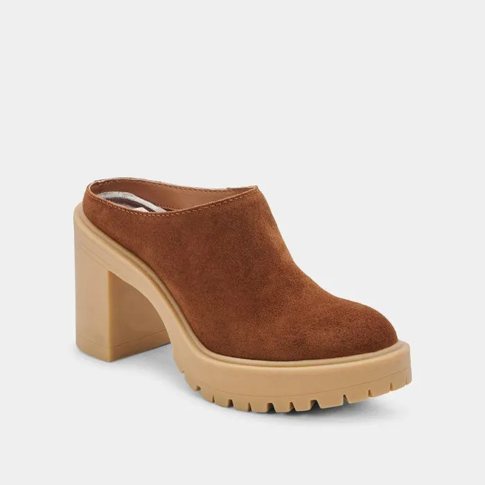 Heels Shop Dolce Vita Carry Heels Camel Suede Camel Suede