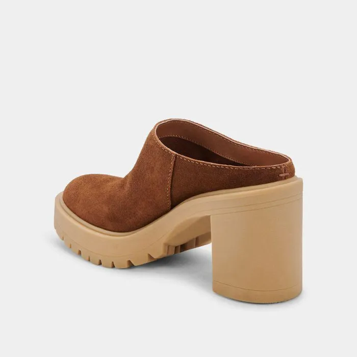 Heels Shop Dolce Vita Carry Heels Camel Suede Camel Suede