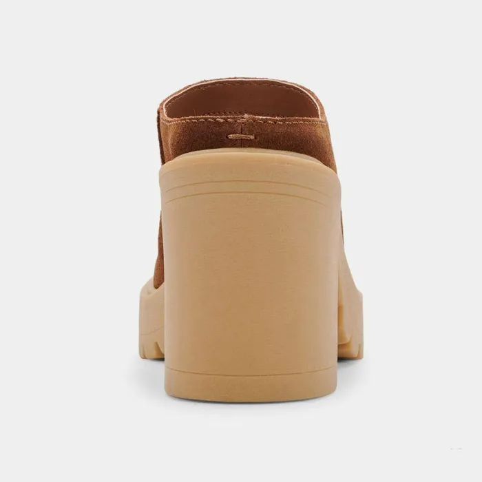 Heels Shop Dolce Vita Carry Heels Camel Suede Camel Suede