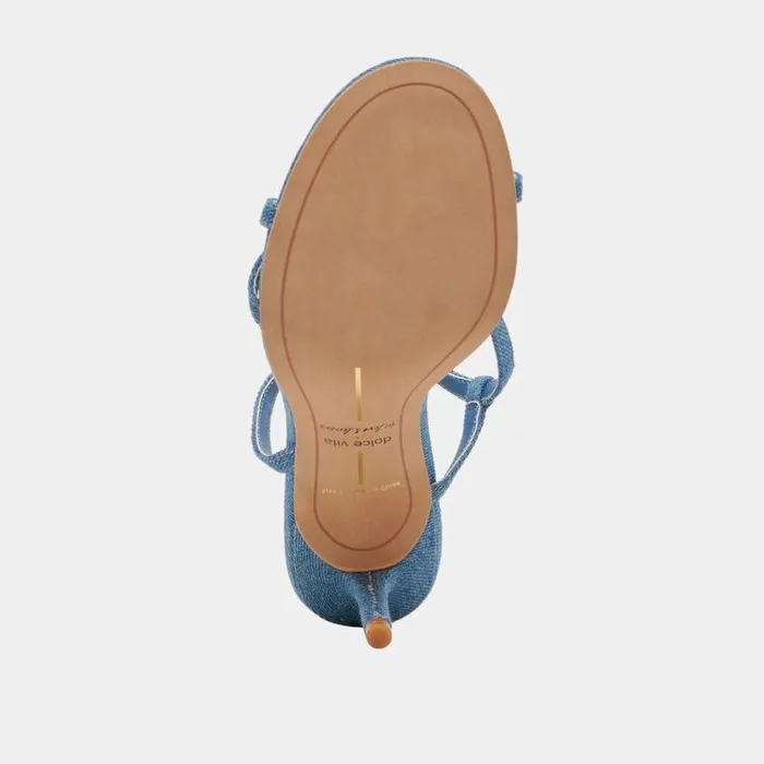 Heels Shop Dolce Vita Cerise Heels Blue Denim Blue Denim