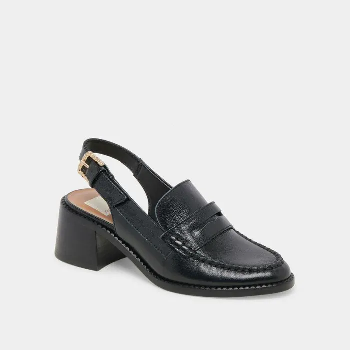 Heels Shop Dolce Vita Hardi Heels Midnight Crinkle Patent Midnight Crinkle Patent