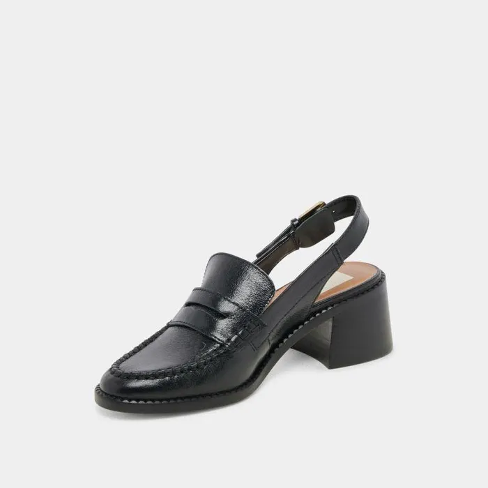 Heels Shop Dolce Vita Hardi Heels Midnight Crinkle Patent Midnight Crinkle Patent