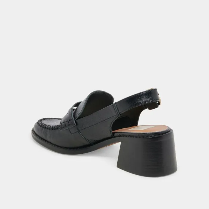Heels Shop Dolce Vita Hardi Heels Midnight Crinkle Patent Midnight Crinkle Patent
