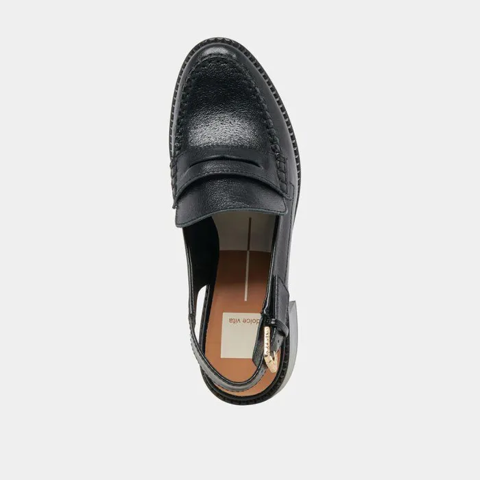 Heels Shop Dolce Vita Hardi Heels Midnight Crinkle Patent Midnight Crinkle Patent