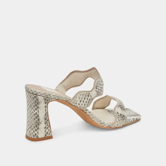 Heels Shop Dolce Vita Ilva Heels Grey White Embossed Leather Grey White Leather Heels Grey White Embossed Leather