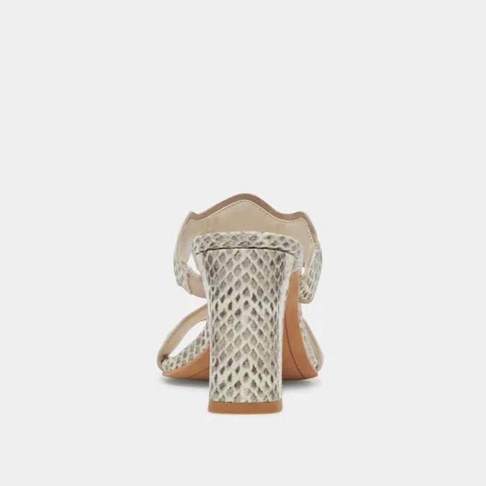 Heels Shop Dolce Vita Ilva Heels Grey White Embossed Leather Grey White Leather Heels Grey White Embossed Leather
