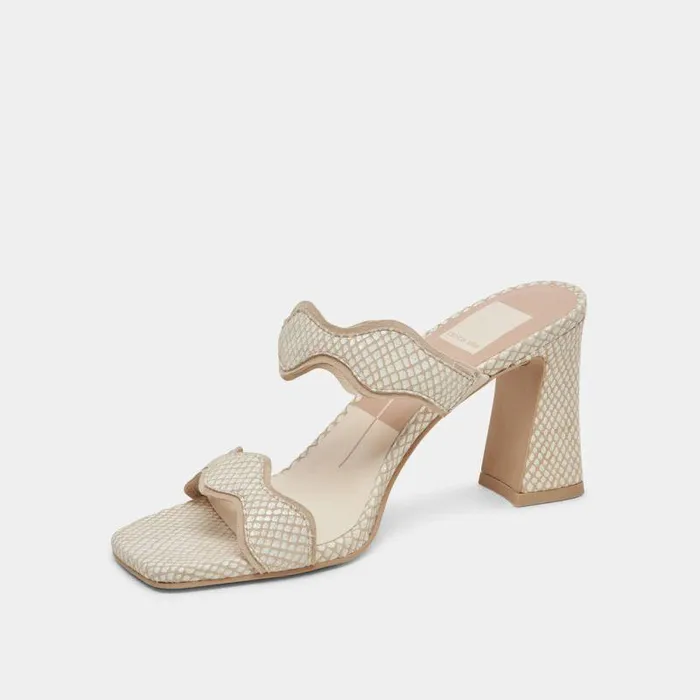 Heels Shop Dolce Vita Ilva Heels White Natural Embossed Leather White Leather Heels White Natural Embossed Leather