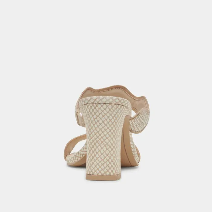 Heels Shop Dolce Vita Ilva Heels White Natural Embossed Leather White Leather Heels White Natural Embossed Leather