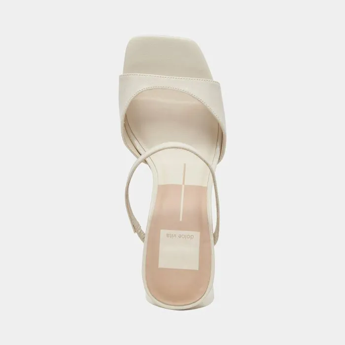 Heels Shop Dolce Vita Jemmy Heels Ivory Crinkle Patent Ivory Crinkle Patent