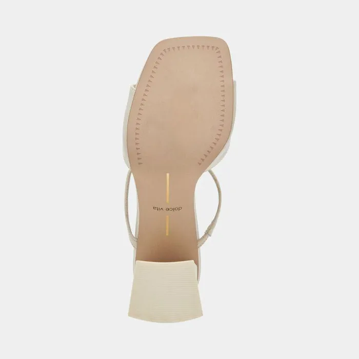 Heels Shop Dolce Vita Jemmy Heels Ivory Crinkle Patent Ivory Crinkle Patent