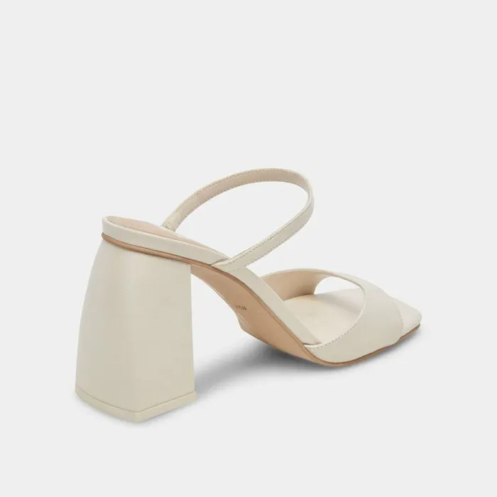 Heels Shop Dolce Vita Jemmy Heels Ivory Crinkle Patent Ivory Crinkle Patent