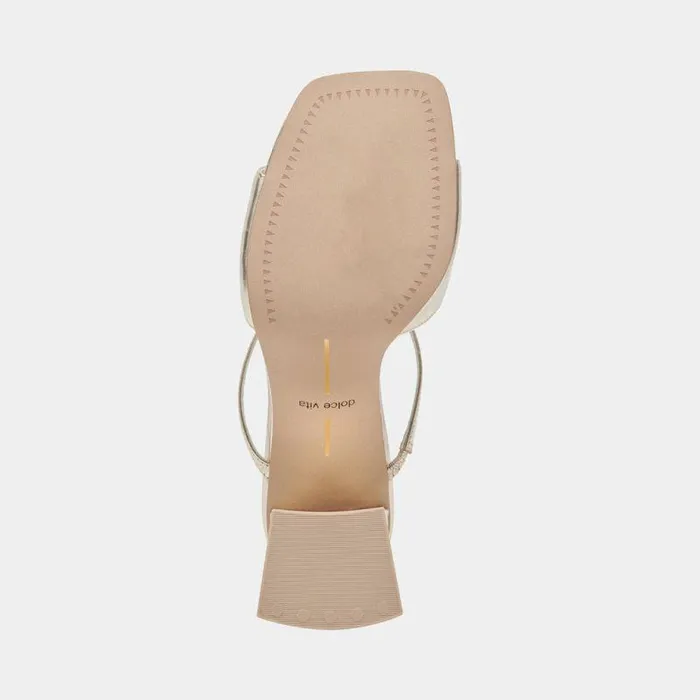 Heels Shop Dolce Vita Jemmy Heels Light Gold Crinkle Patent Light Gold Crinkle Patent