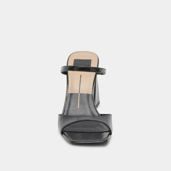 Heels Shop Dolce Vita Jemmy Heels Midnight Crinkle Patent Midnight Crinkle Patent