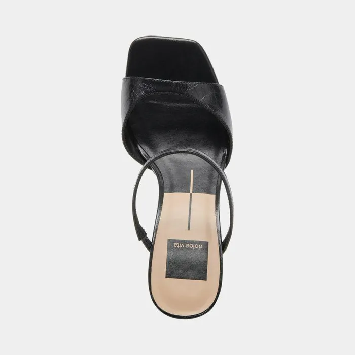 Heels Shop Dolce Vita Jemmy Heels Midnight Crinkle Patent Midnight Crinkle Patent