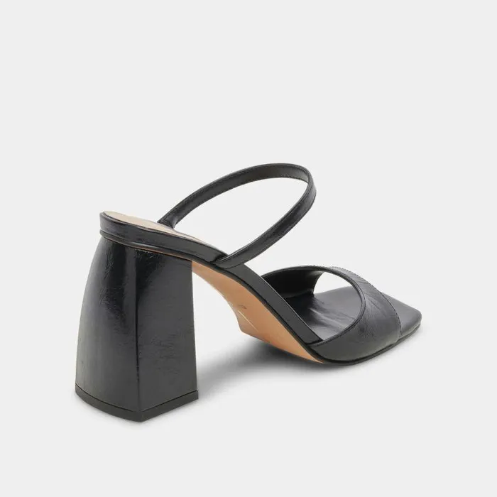 Heels Shop Dolce Vita Jemmy Heels Midnight Crinkle Patent Midnight Crinkle Patent
