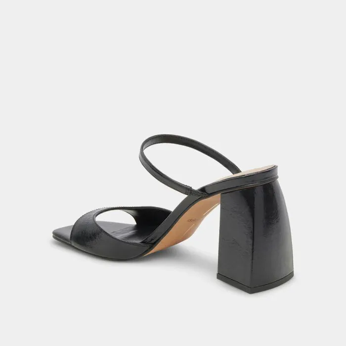 Heels Shop Dolce Vita Jemmy Heels Midnight Crinkle Patent Midnight Crinkle Patent