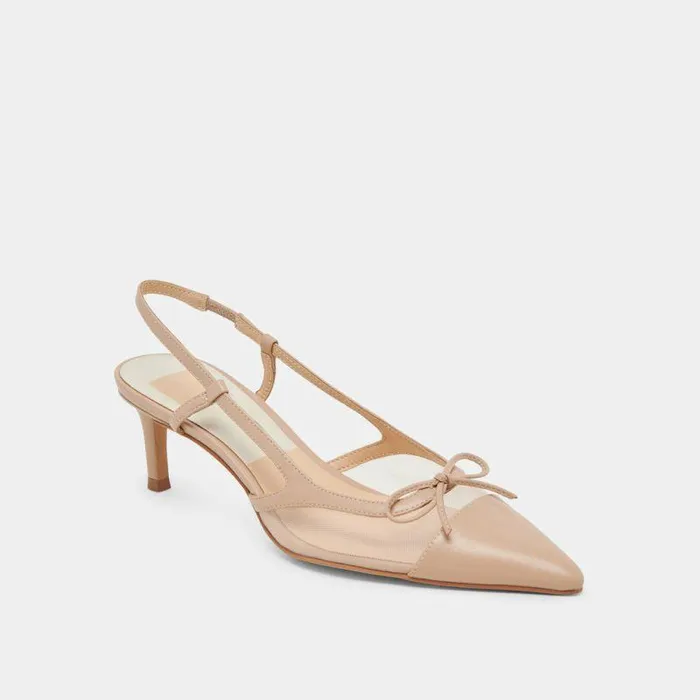 Heels Shop Dolce Vita Kandi Heels Blush Mesh Blush Mesh