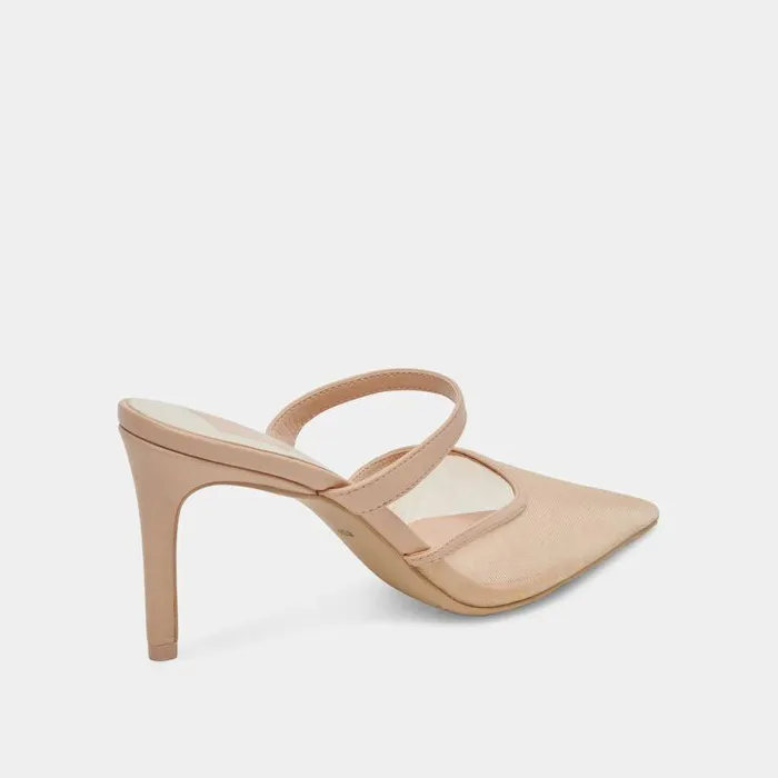 Heels Shop Dolce Vita Katik Heels Blush Mesh Blush Mesh